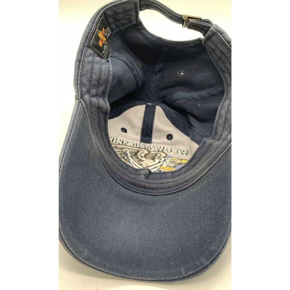 Eagle Crest Blue Embroidery U.S. Air Force Cap Hat We Own The Skies Adjustable - Picture 6 of 6